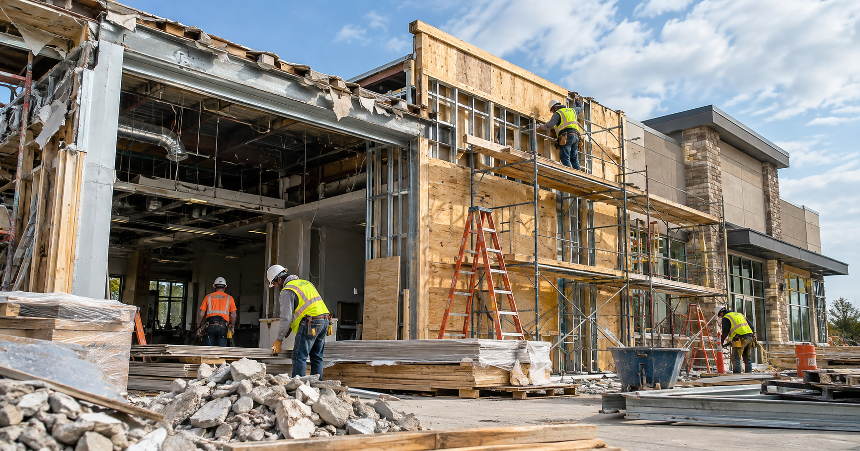 Commercial Property Reconstruction